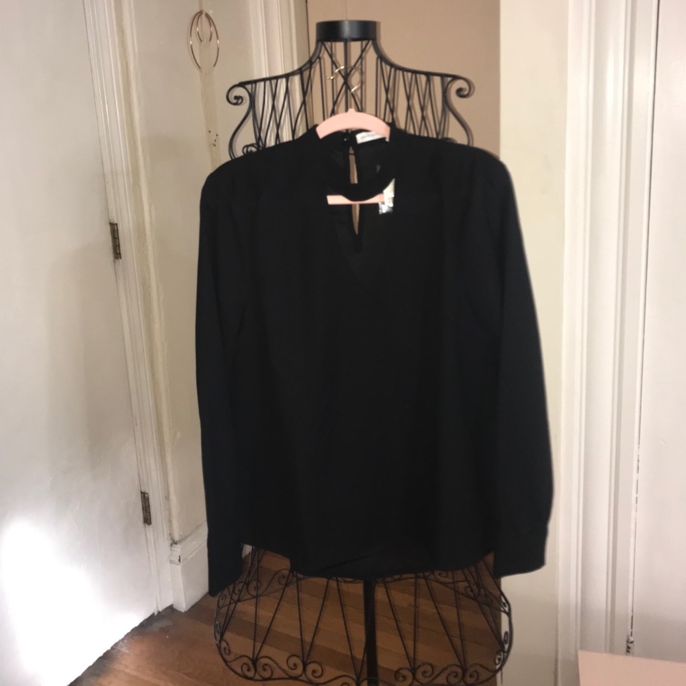Urban Outfitters black blouse ; unworn w/ tags